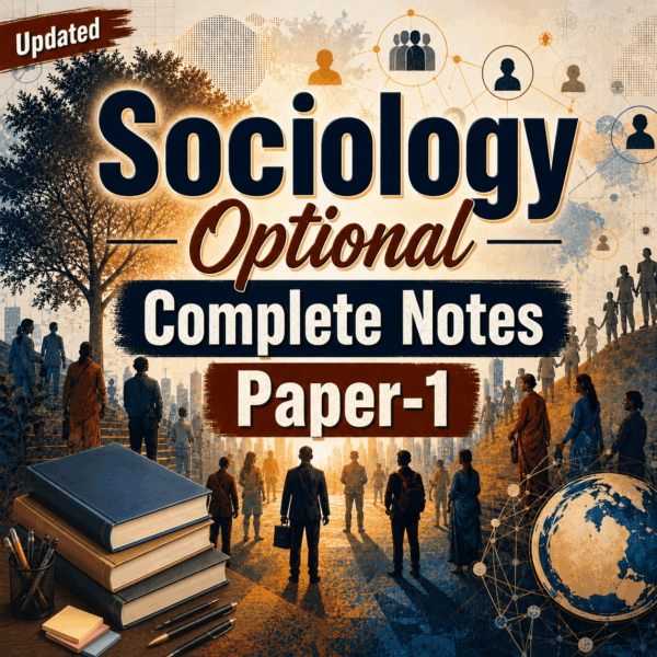 Sociology Optional Complete Notes Paper-1 by LotusArise IAS