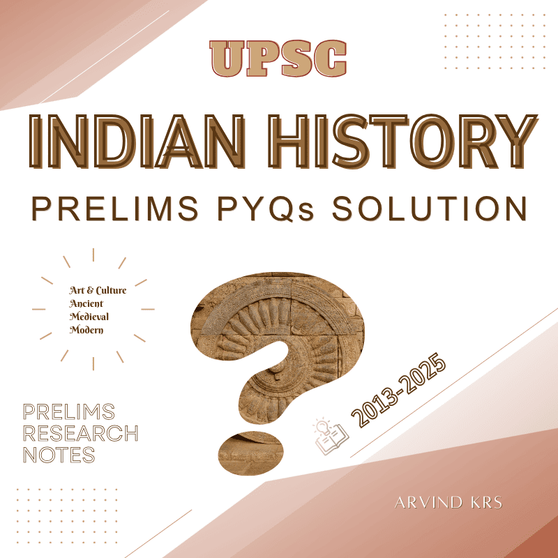 UPSC Prelims Indian History Research Document Notes PDF 2025 UPSC Prelims Indian History Research Document Notes PDF 2025