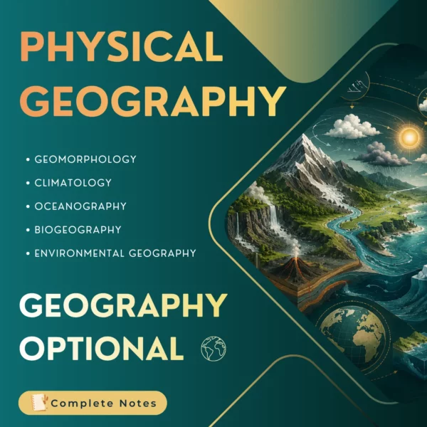 Physical Geography - Geography Optional Complete UPSC Notes - LotusArise IAS