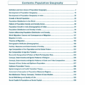 Population Geography Table of Contents