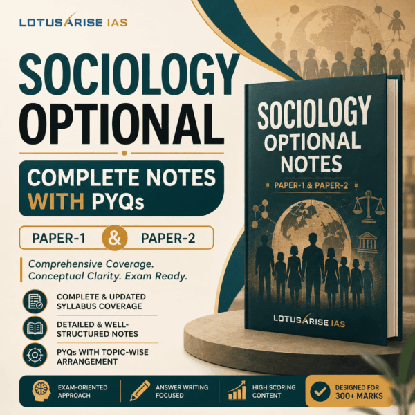 Sociology Optional Complete Notes + PYQs Master Pack