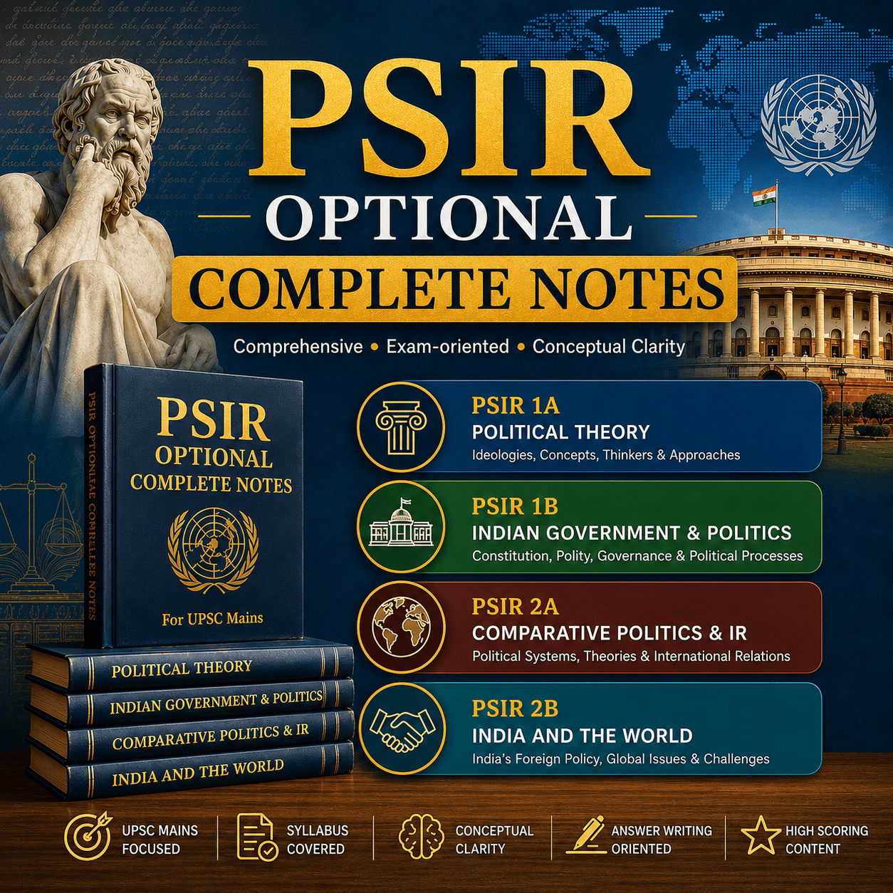 PSIR Optional Complete Notes LotusArise IAS PSIR Optional Complete Notes LotusArise IAS