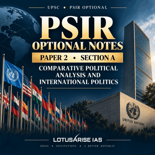 PSIR Optional Notes - Paper-2 Section-A