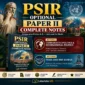 PSIR Optional Paper II Complete Notes by LotusArise IAS