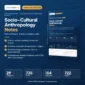 Anthropology Optional Notes Paper I Part A: Socio-Cultural Anthropology