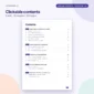 Indian Society Notes for UPSC - clickable contents page, 9 units and 25 chapters