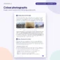 Indian Society Notes for UPSC - page with colour photographs on housing, slums and urban informality